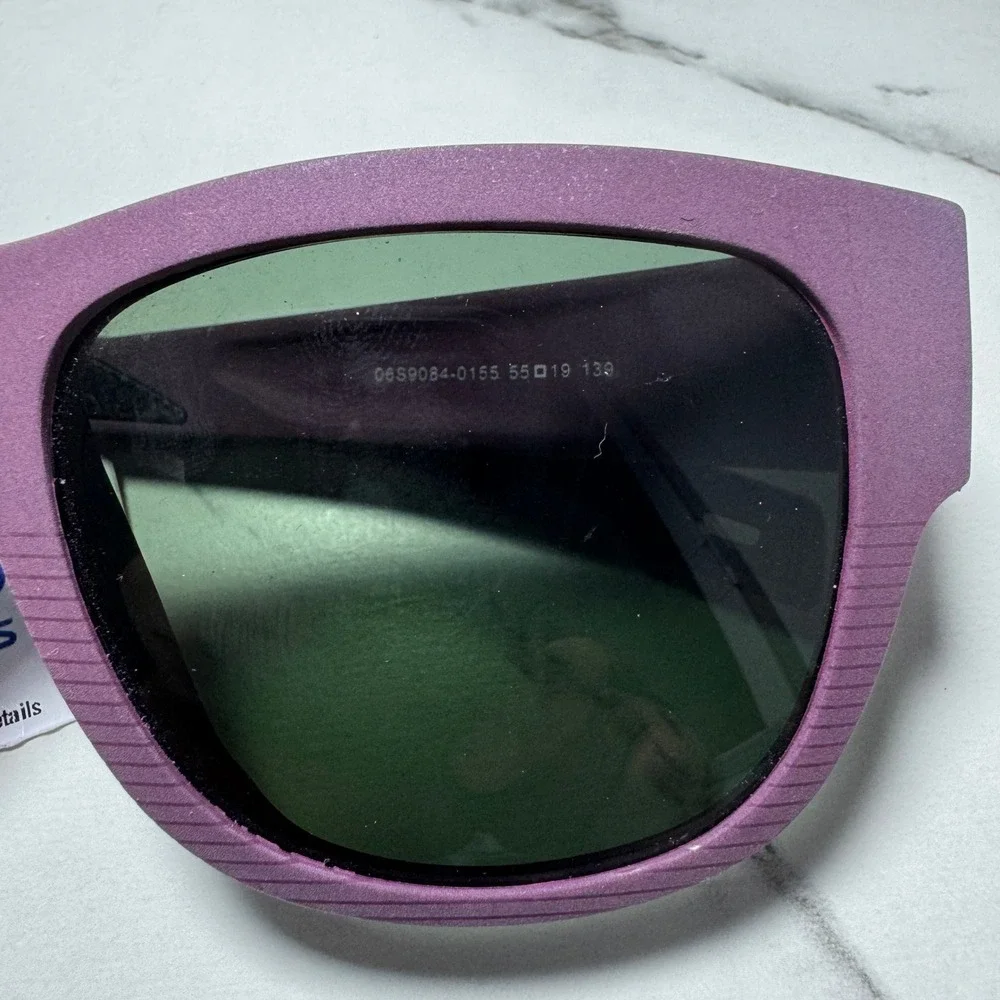 Costa Del Mar Pescador Sunglasses Matte Purple Green Mirror Lenses 06S9084-0155